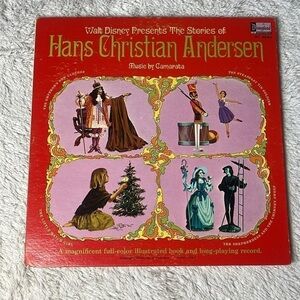Walt Disney Presents The Stories Of Hans Christian Andersen 1967 Stereo LP